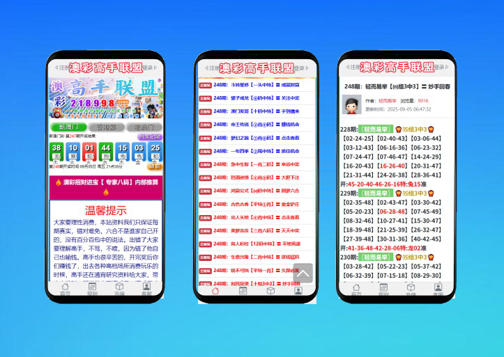 澳彩高手联盟网站搭建